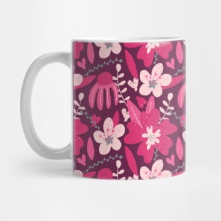 Wild Countryside (Fuchsia & Boysenberry) Mug